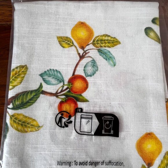 NWT Anthropologie LOU ROTA Dish Tea Towel 12 Twelve Days Christmas Reindeer New - Picture 5 of 5